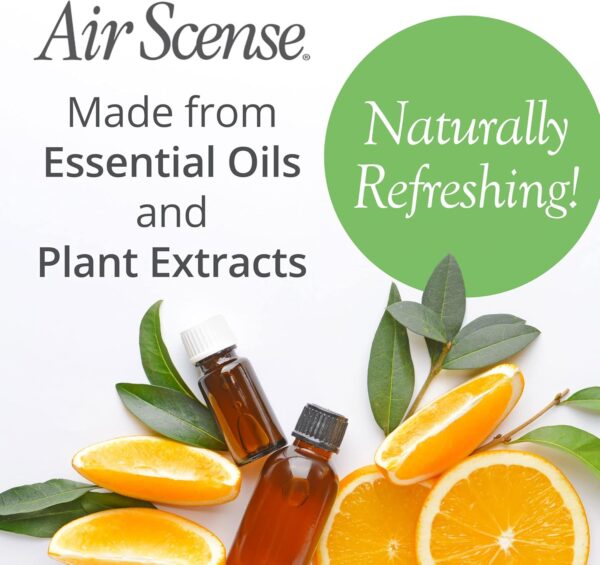 Citra Solv Air Scense Essential Oil Air Freshener - Orange Scent - Non-Aerosol - 7 Ounce | Refreshing, Long-Lasting Scent | Eco-Friendly | Exceptional Value 4-Pack - Image 4